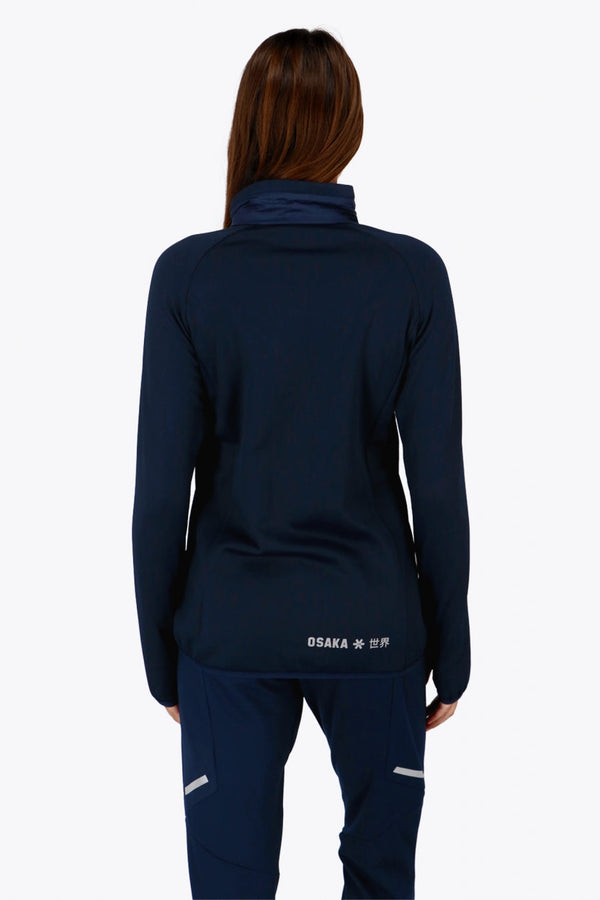 Osaka Women Hybrid Jacket | Navy