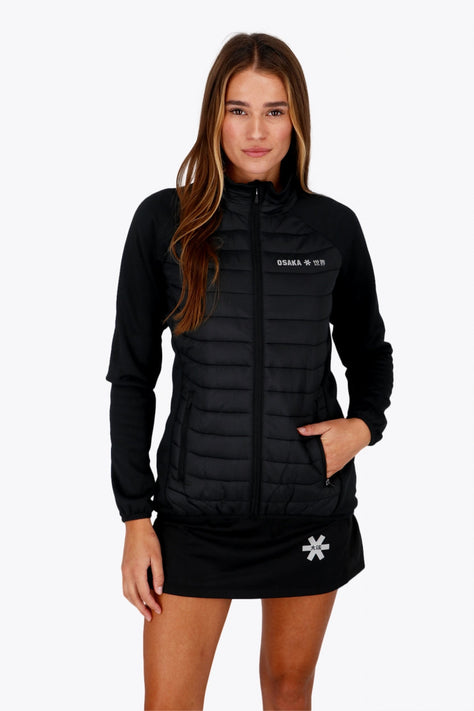 Osaka Women Hybrid Jacket | Black