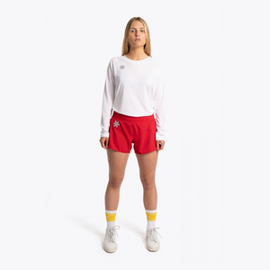 Women Training Tee Long Sleeve #White