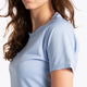 Women Training Tee Short Sleeves S | Sky Blue