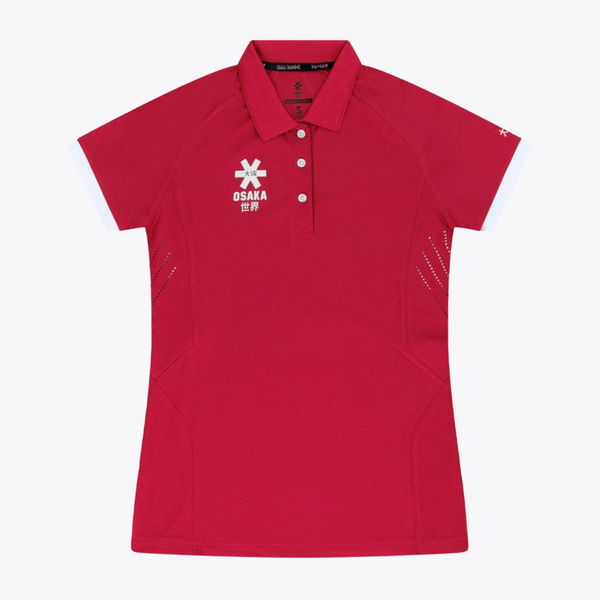 Women Polo Jersey #Red