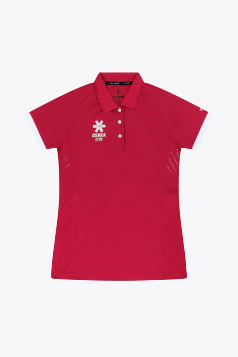 Osaka Women Polo Jersey | Red