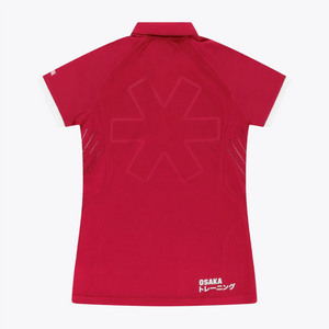 Women Polo Jersey #Red