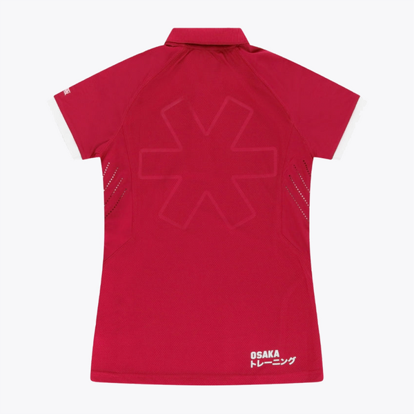 Women Polo Jersey #Red