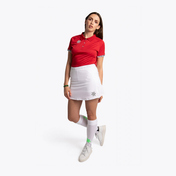 Women Polo Jersey #Red
