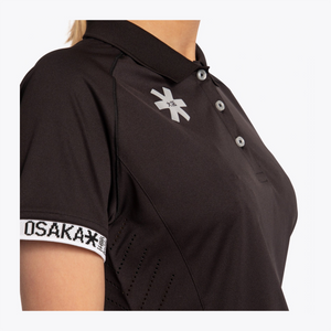 Women Polo Jersey #Black