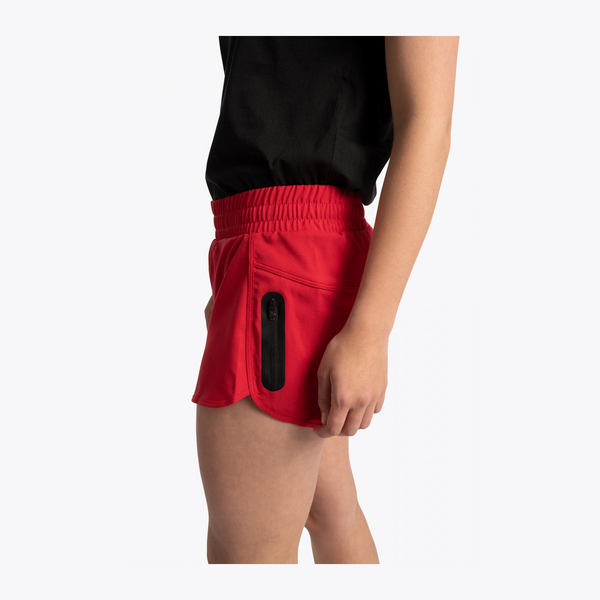 Osaka Women Training Active Short, side pocket #Red
