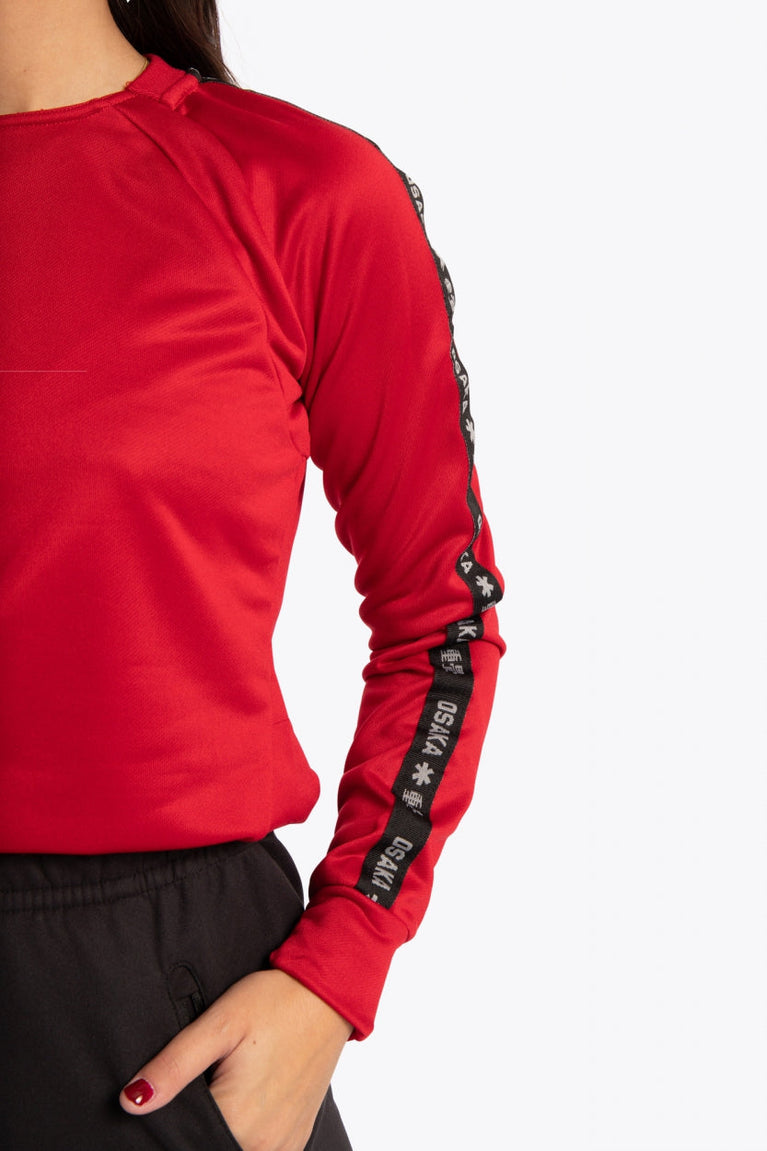 Osaka Women Training Sweater | Red
