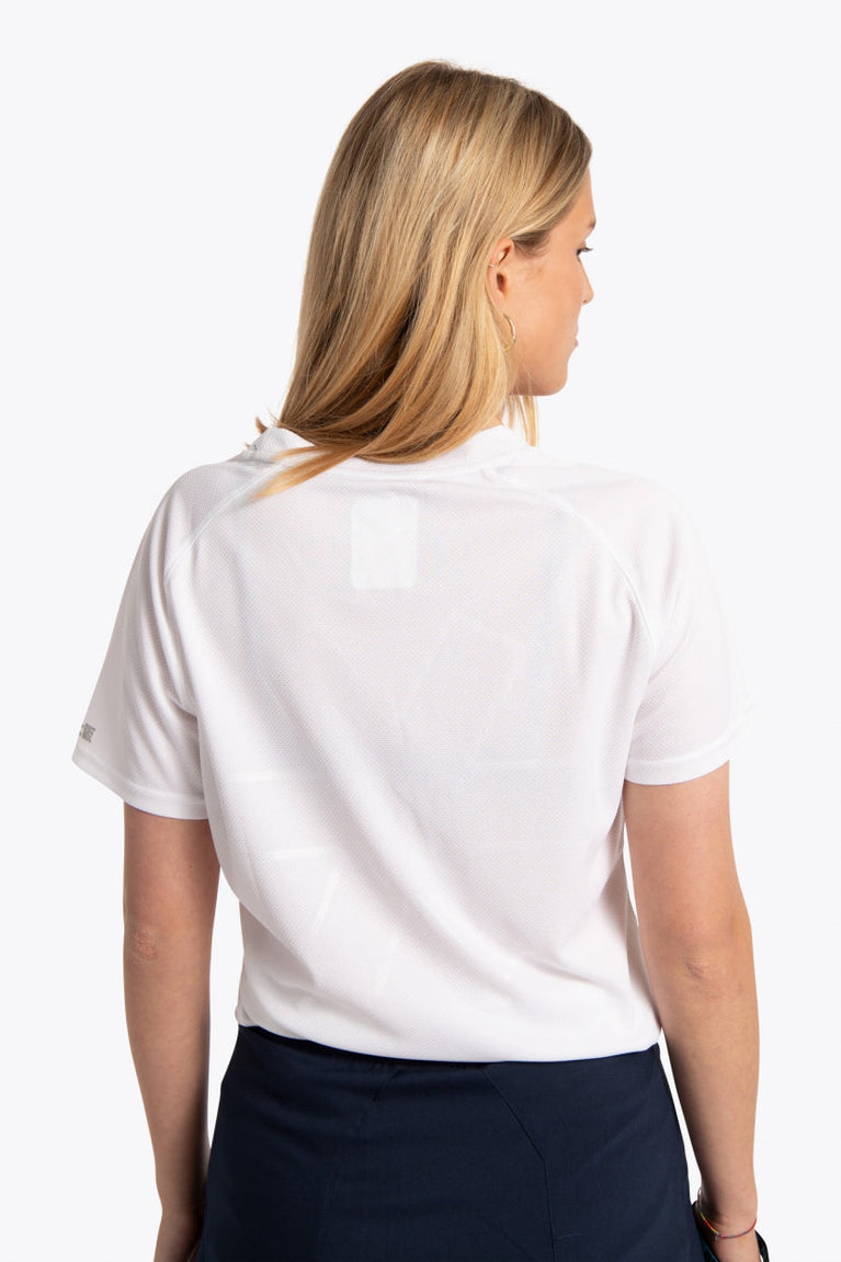 Women Training Tee Short Sleeves | White