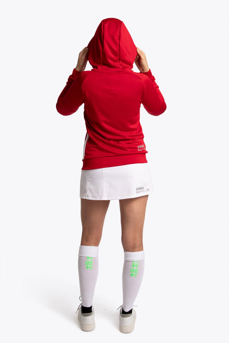 Osaka Women Training Zip Hoodie | Red