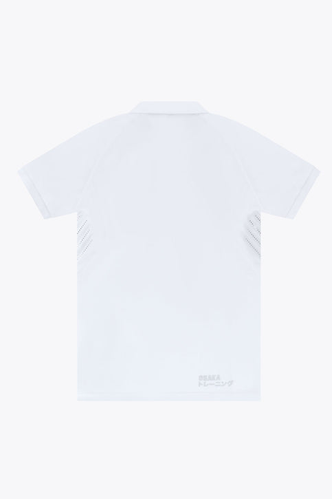 Osaka Men Polo Jersey | White