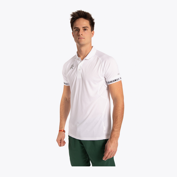 Osaka Men Polo Jersey #White 