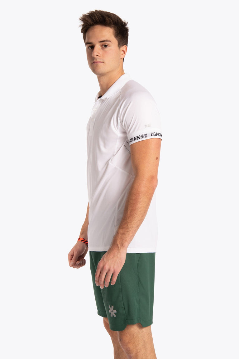 Osaka Men Polo Jersey | White
