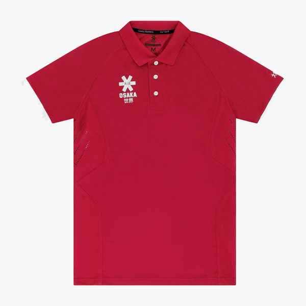 Osaka Men Polo Jersey #Red