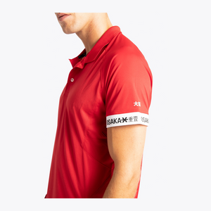 Osaka Men Polo Jersey #Red