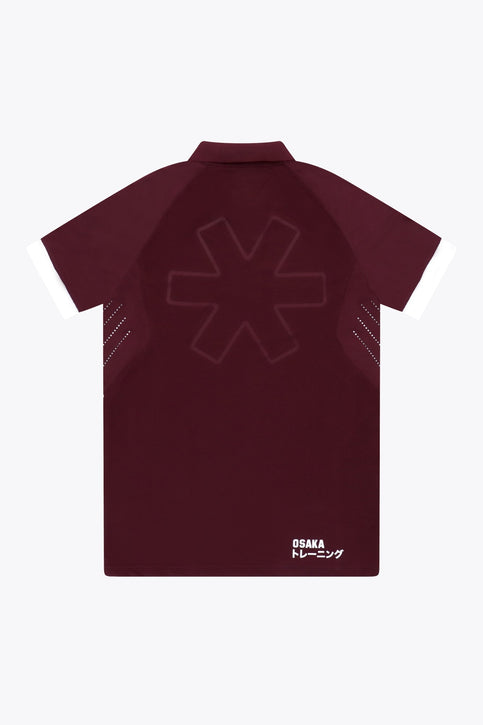 Osaka Men Polo Jersey | Bordeaux