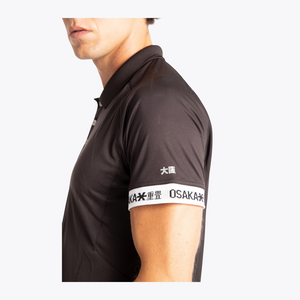 Osaka Men Polo Jersey #Black