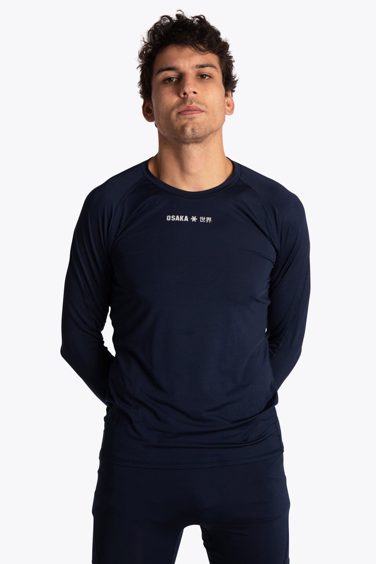 Osaka Men Baselayer Top | Navy