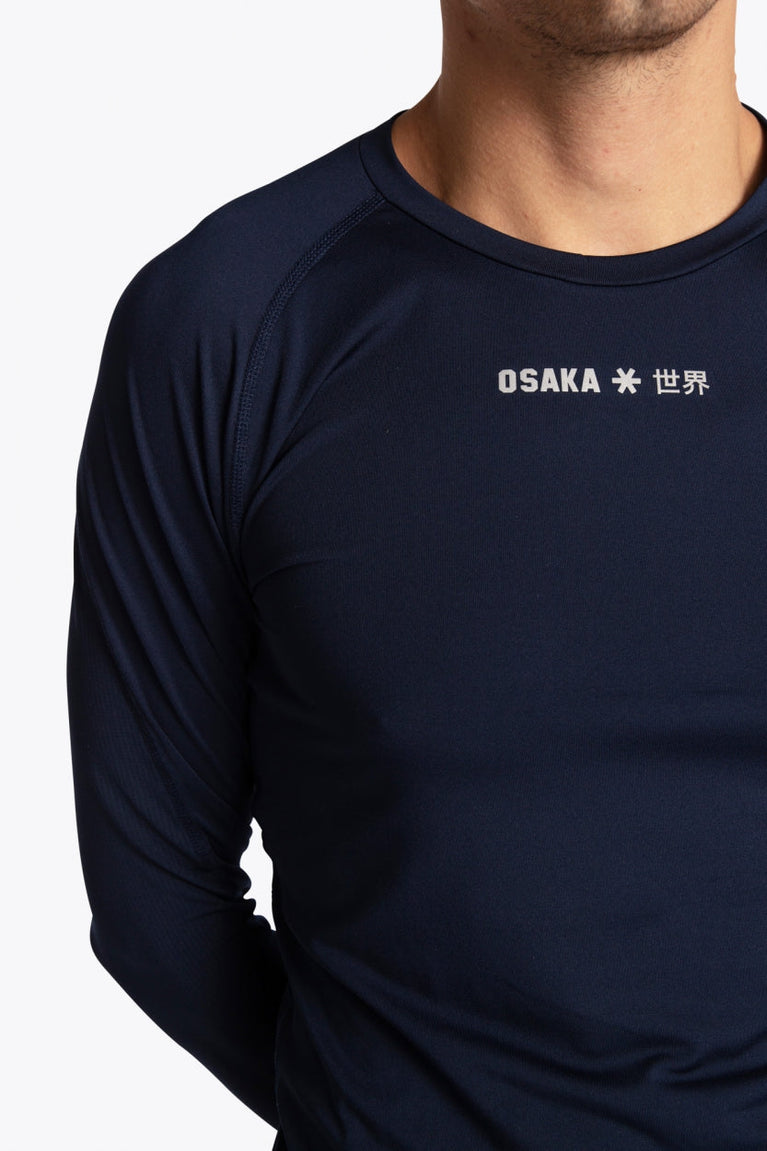 Osaka Men Baselayer Top | Navy