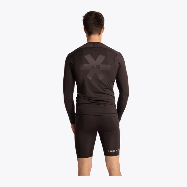  Osaka Men Baselayer Top #Black