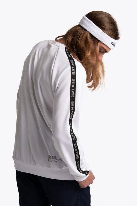 Osaka Men Training Sweater | White
