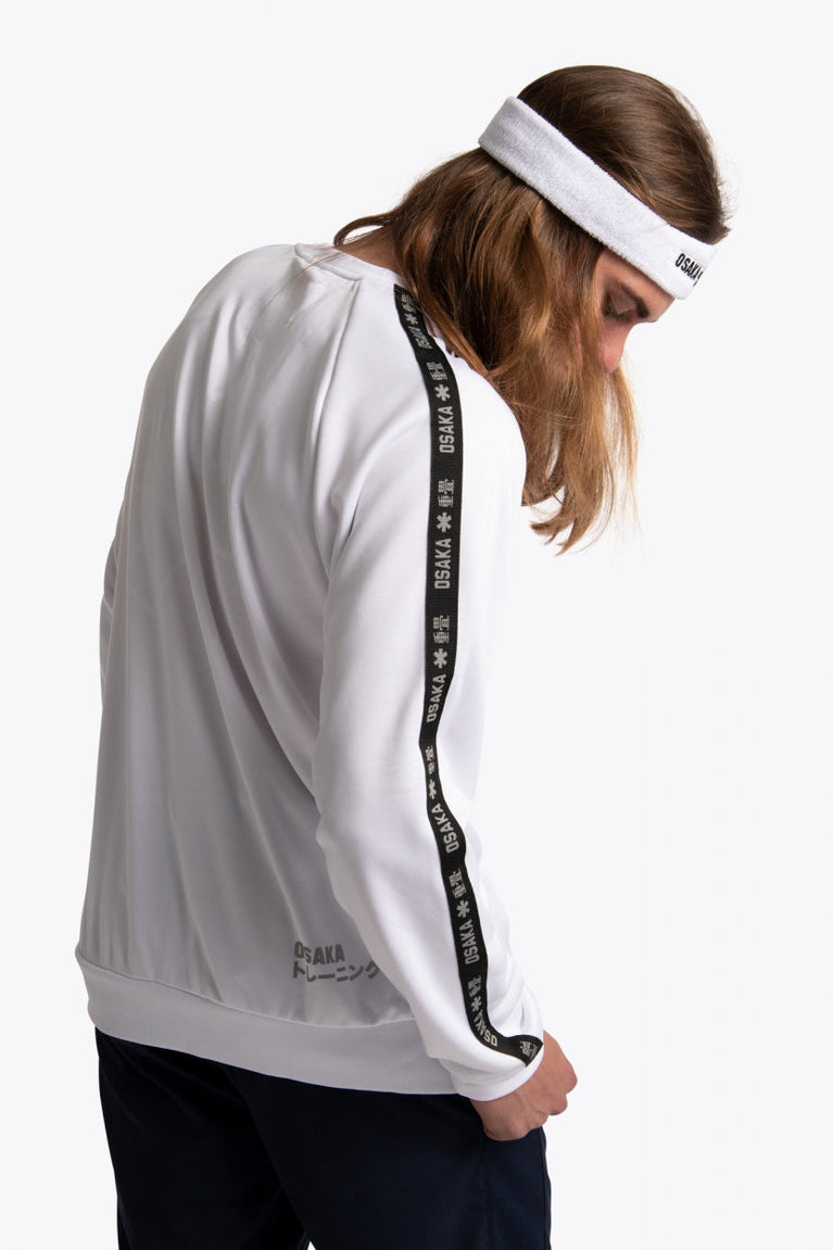 Osaka Men Training Sweater | White