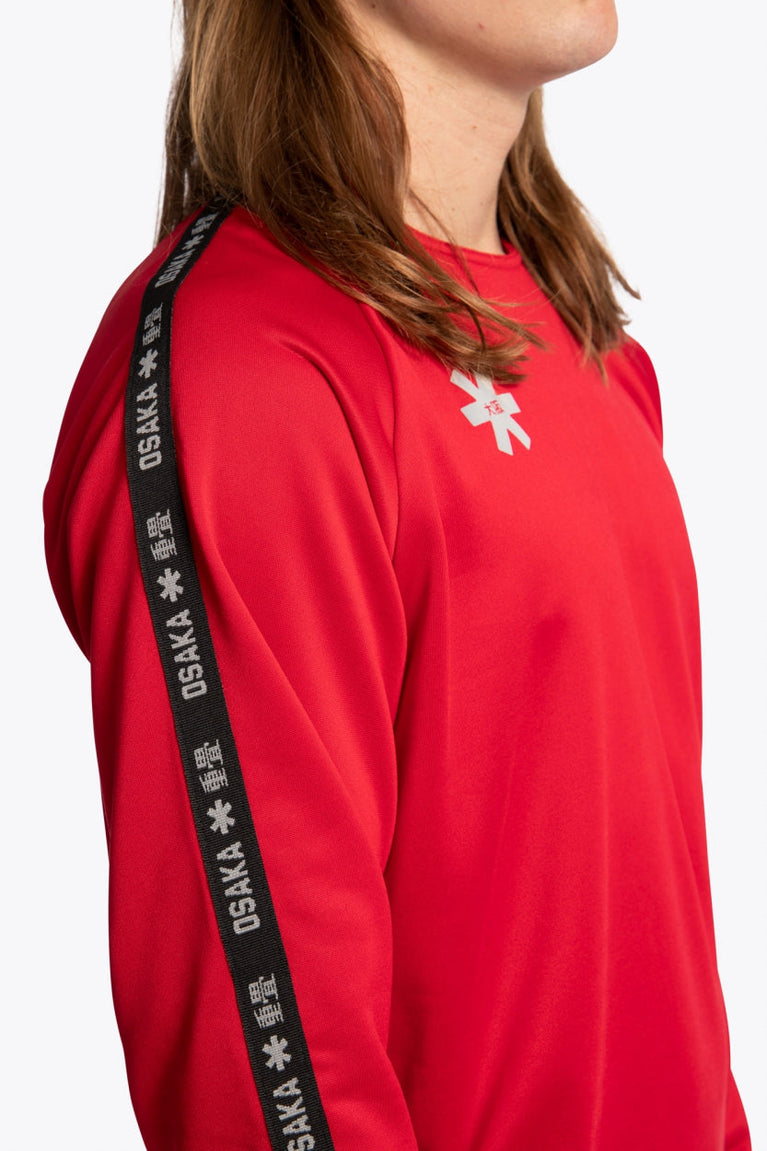 Osaka Men Training Sweater | Red
