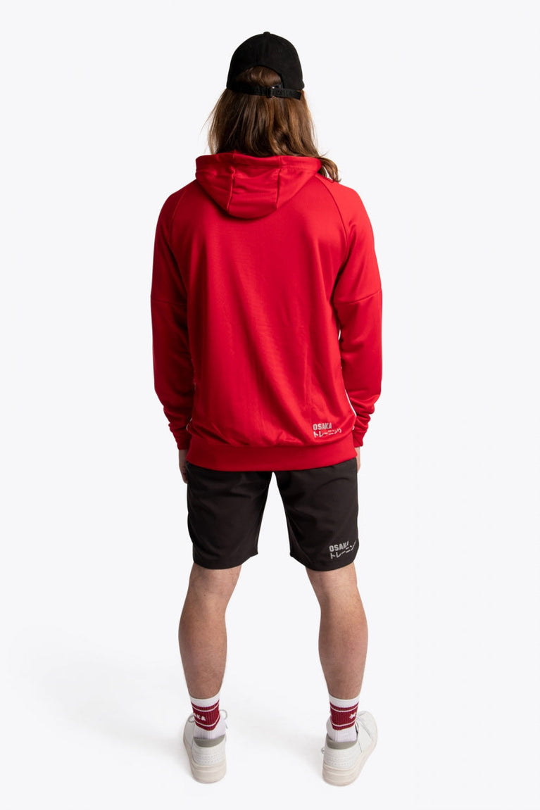 Osaka Men Training Zip Hoodie | Red