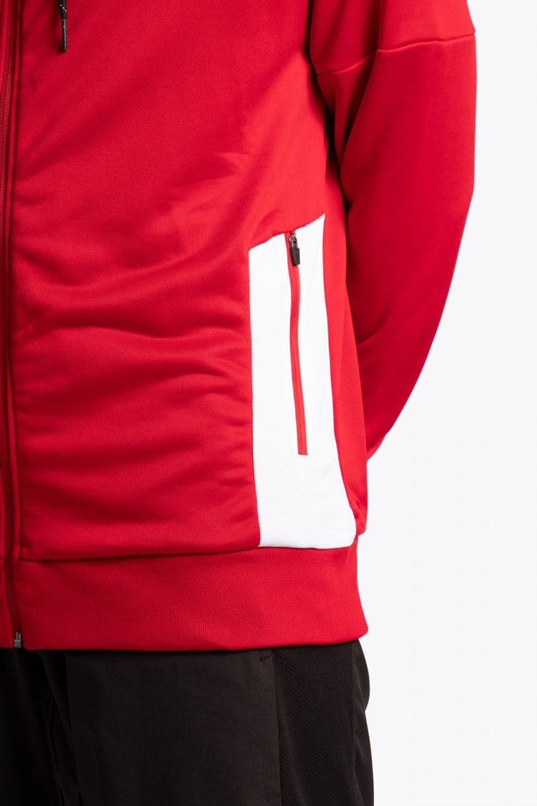 Osaka Men Training Zip Hoodie | Red