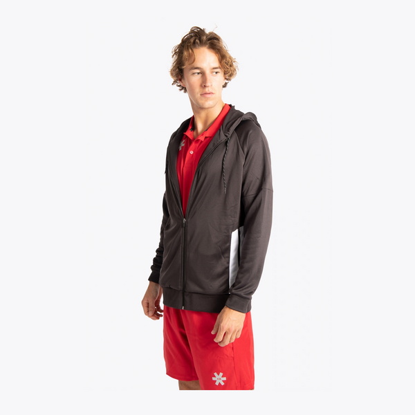 Osaka Men Training Zip Hoodie #Black