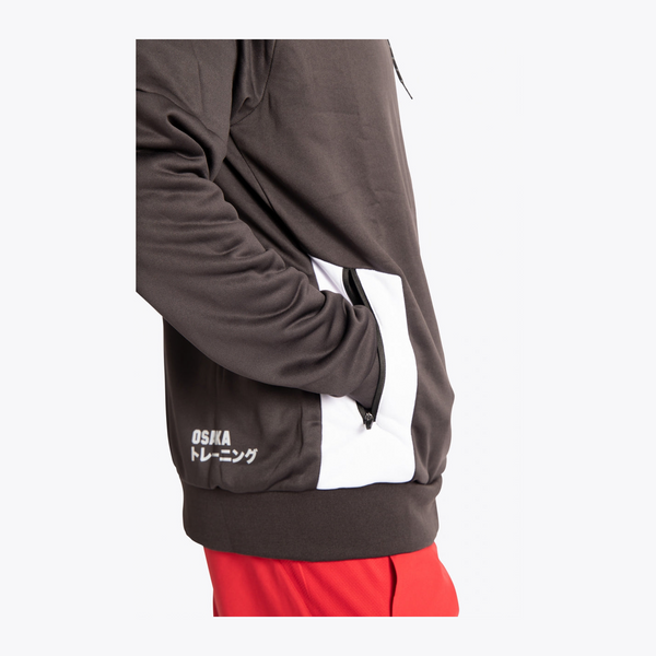 Osaka Men Training Zip Hoodie #Black