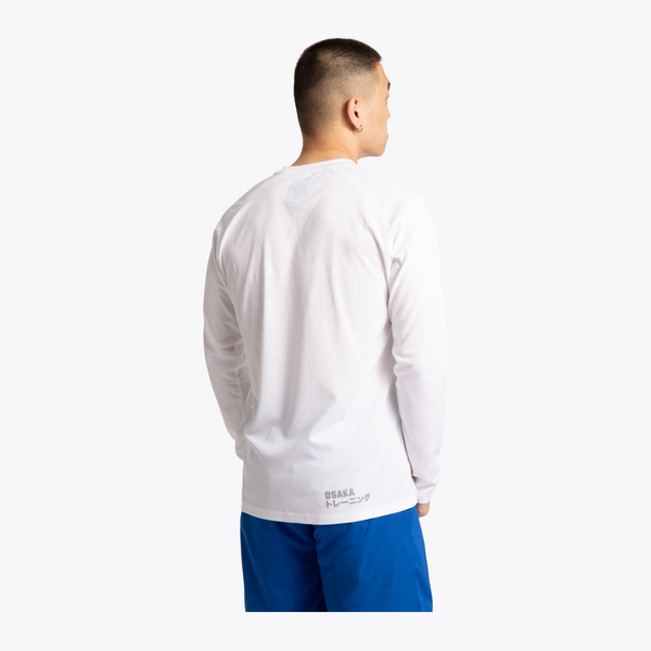 Osaka Men Training Tee Long Sleeve #White