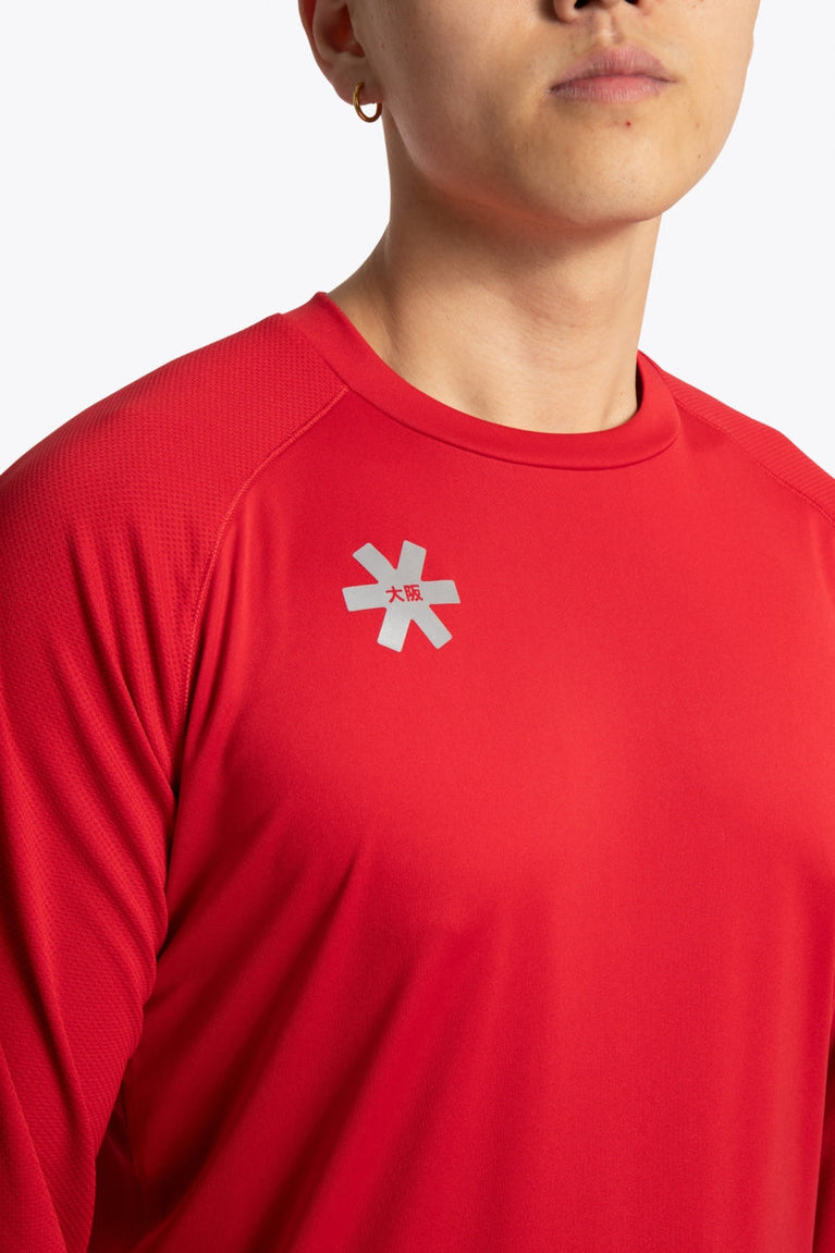 Osaka Men Training Tee Long Sleeve | Red