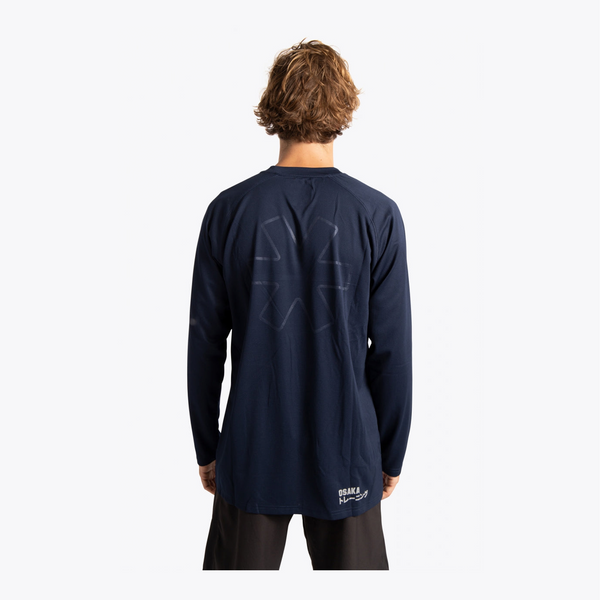 Osaka Men Training Tee Long Sleeve #Navy 