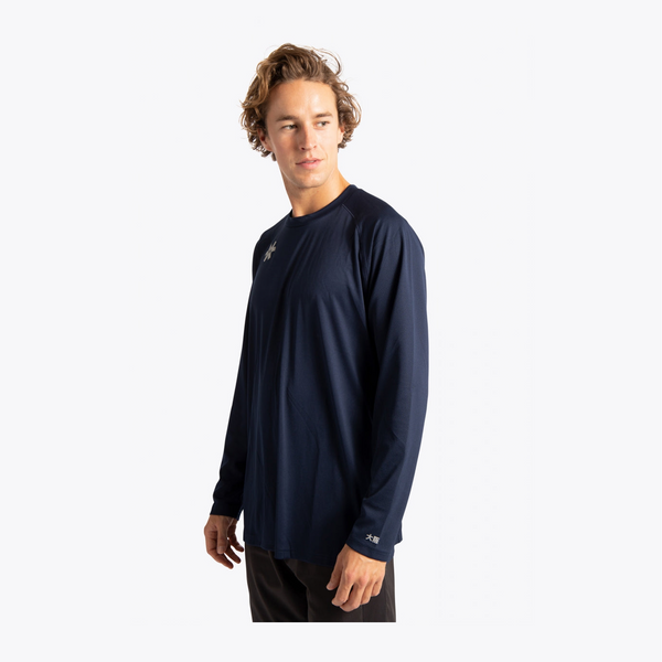 Osaka Men Training Tee Long Sleeve #Navy 