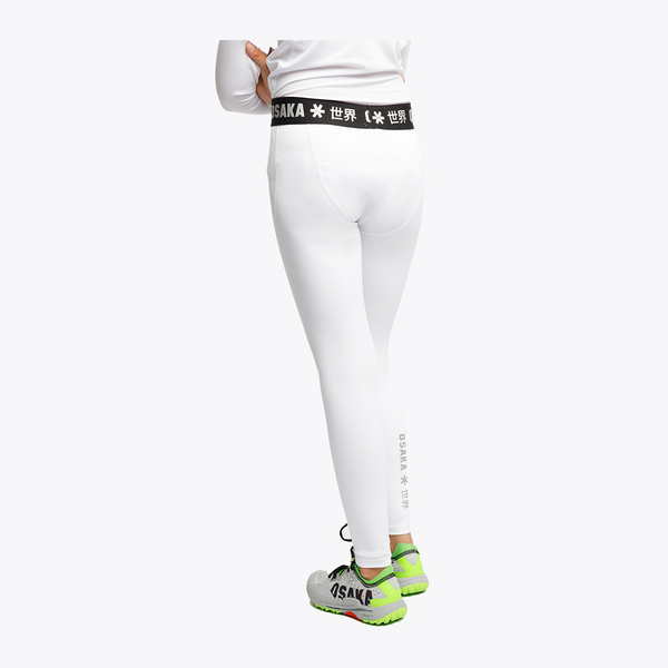 Osaka Kids Baselayer Tights #White