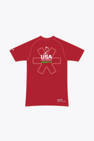 Osaka x Nexus Women Training Tee | Red