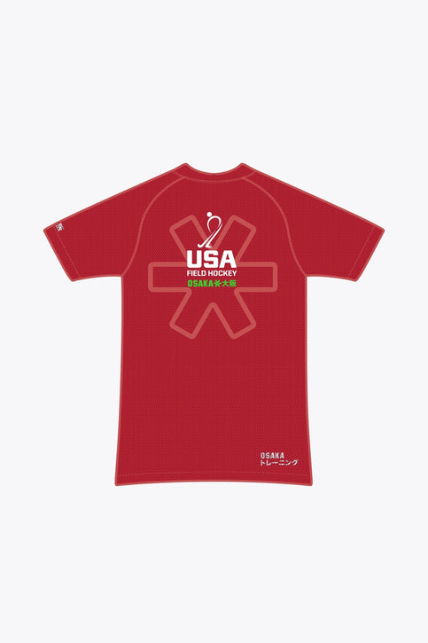 Osaka x Nexus Women Training Tee | Red