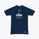 Osaka x Nexus Women Training Tee | Navy