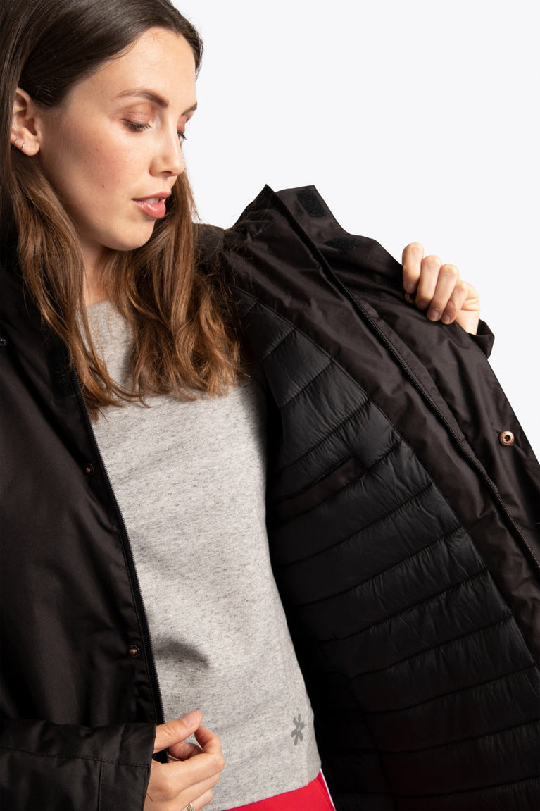 Osaka Unisex Stadium Jacket | Black