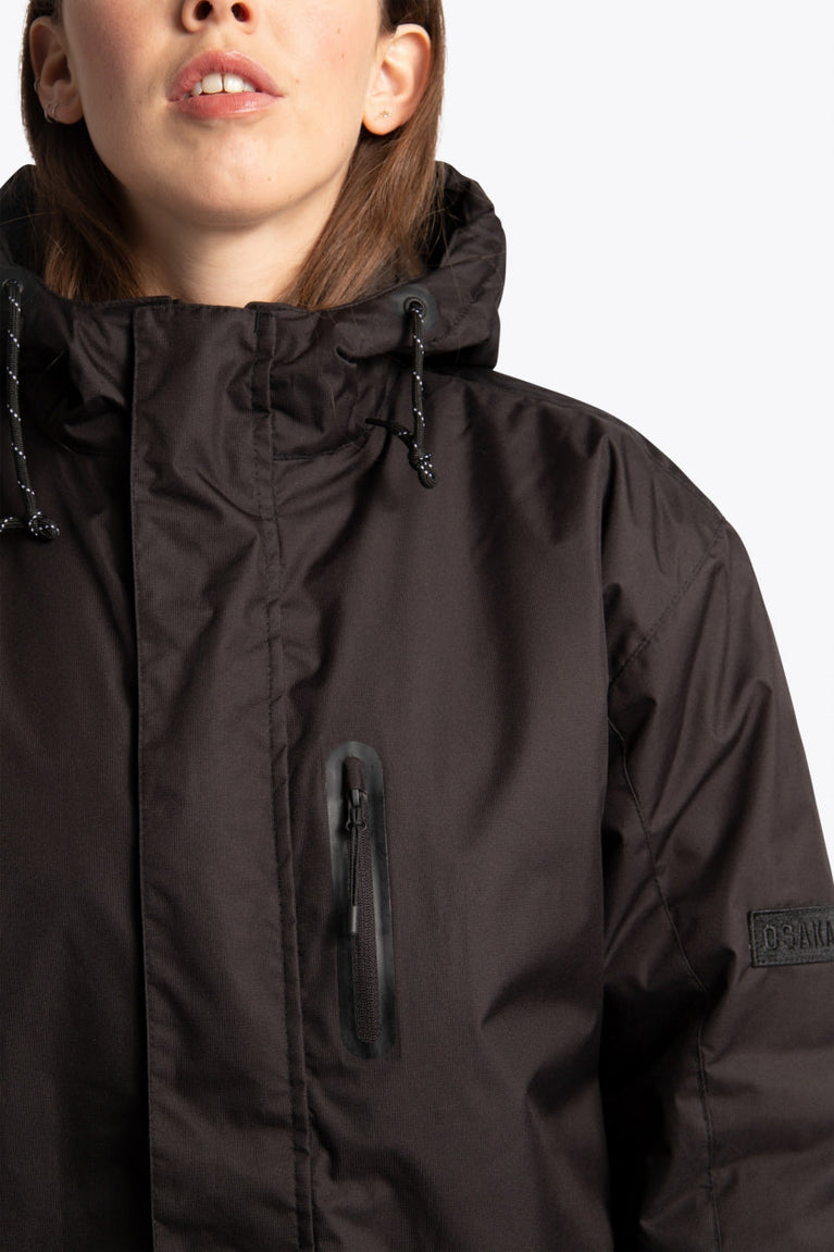 Osaka Unisex Stadium Jacket | Black