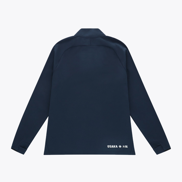 Osaka Women Half Zip Sweater #Navy