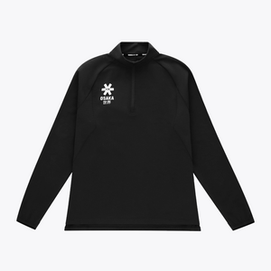 Osaka Women Half Zip Sweater #Black