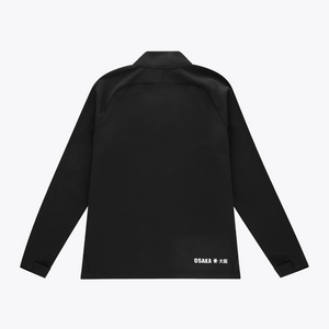Osaka Women Half Zip Sweater #Black