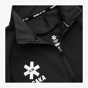Osaka Women Half Zip Sweater #Black