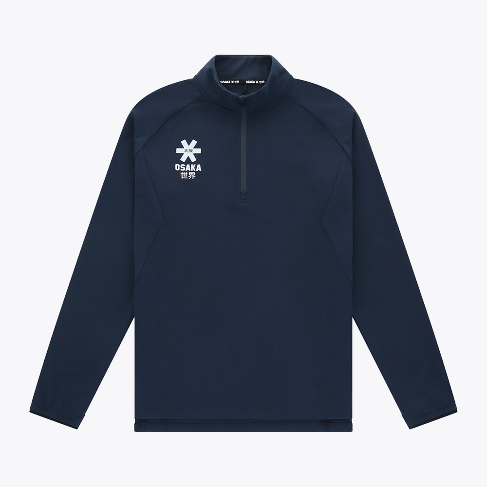 Osaka Men Half Zip Sweater #Navy