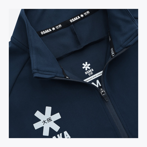 Osaka Men Half Zip Sweater #Navy