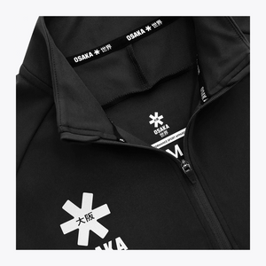 Osaka Men Half Zip Sweater #Black