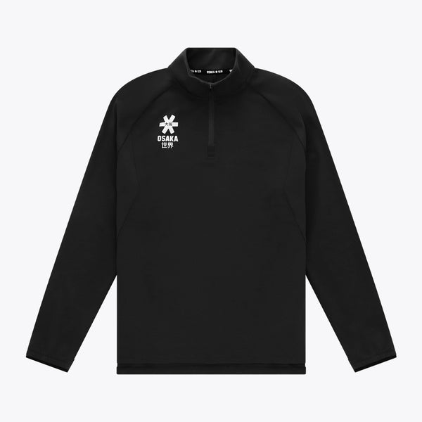 Osaka Kids Half Zip Sweater #Black