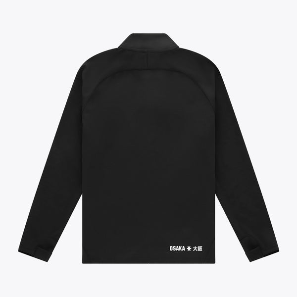 Osaka Kids Half Zip Sweater #Black